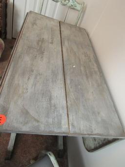 Drop leaf table and chairs