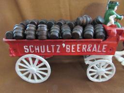 Cast iron beer wagon