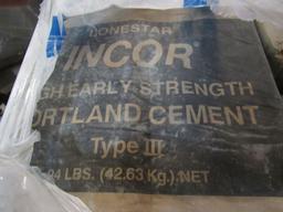 Pallet of cement