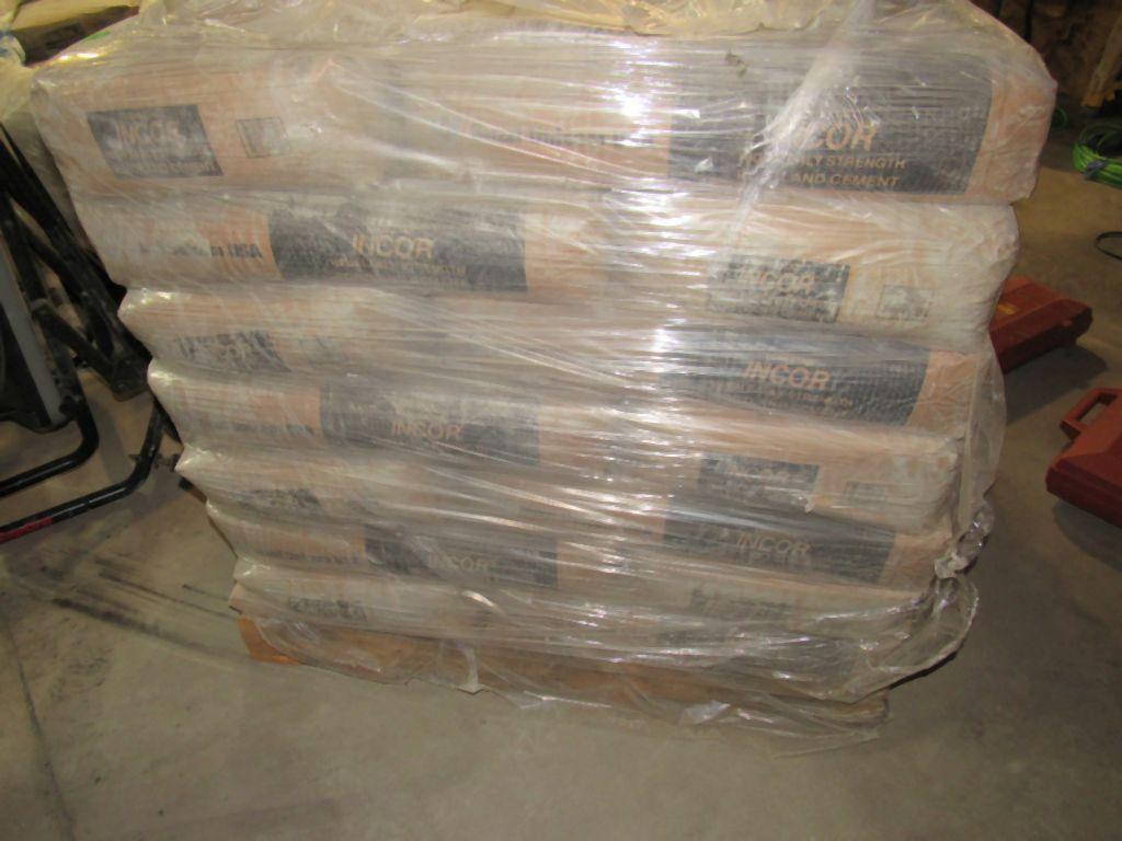 Pallet of cement