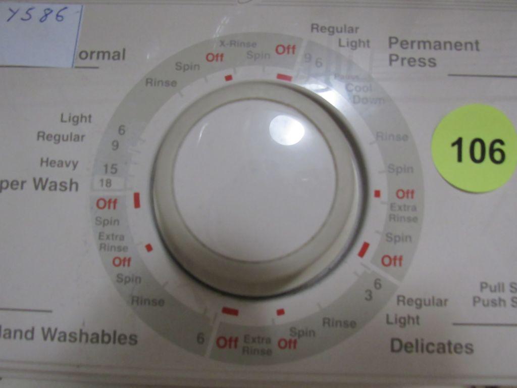 Whirlpool washing machine