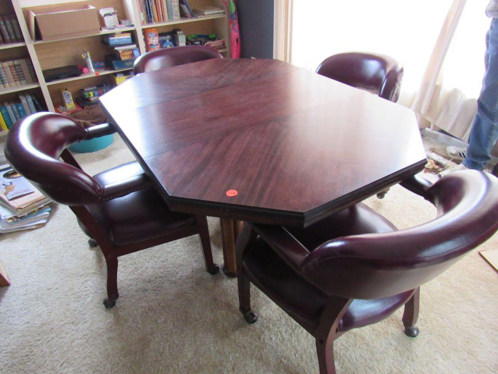 Table and chairs