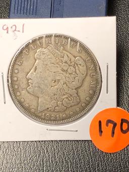 1921 Morgan Silver Dollar