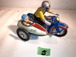 Tin Windup Toy Cycle