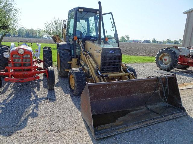 FORD 655C 4X4 LOADER/BACKHOE