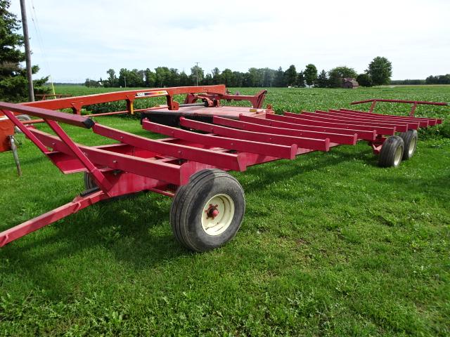 JBM T/A ROUND BALE WAGON