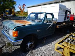 1989 FORD F-350 SUPER DUTY DUALLY STAKE TRUCK