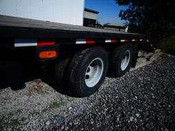 2007 LOADMAX DUAL TANDEM 22’+5’ GOOSENECK FLATBED TRAILER