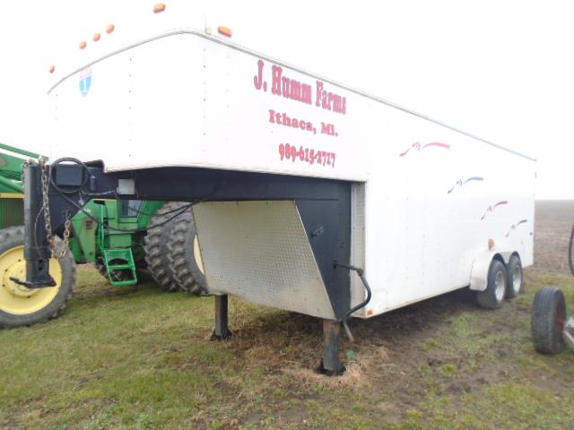 2010 InterState enclosed gooseneck trailer