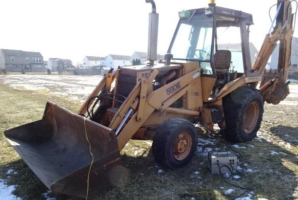 CASE 580E 4WD LOADER BACKHOE