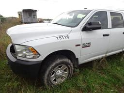 UNIT # 15116 2014 RAM 2500 4X4 CREW CAB