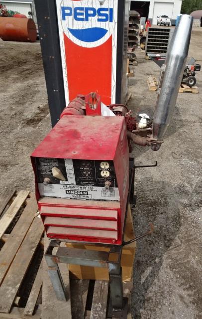 LINCOLN WELD POWER 150 PORTABLE STICK WELDER