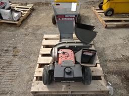 craftsman 9hp chipper