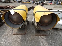 2 DESA MFG. 600K BTU HEATERS