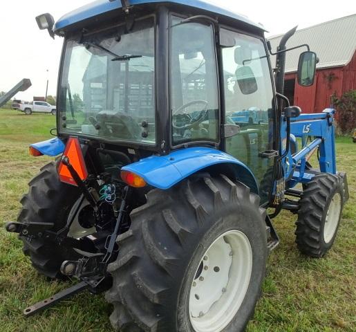 LS Y-5030 MFWD LOADER TRACTOR W/ CAB  HEAT AND AC 1440 1 OWNER HRS