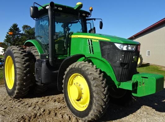 2012 JD 7200R MFWD TRACTOR