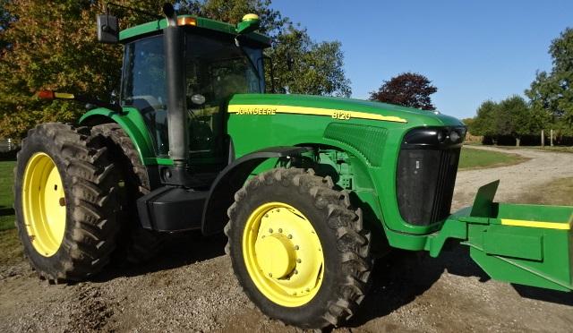 2004 JD 8120 MFWD TRACTOR