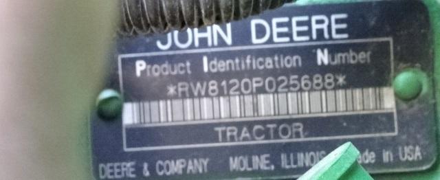 2004 JD 8120 MFWD TRACTOR