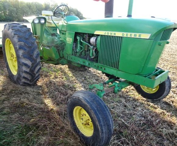 1967 JD 4020 DSL. TRACTOR