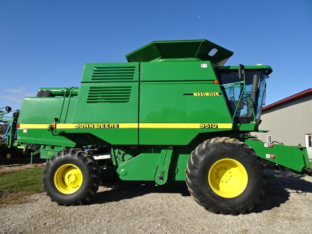 1998 JD 9510 MAXIMIZER RWA COMBINE