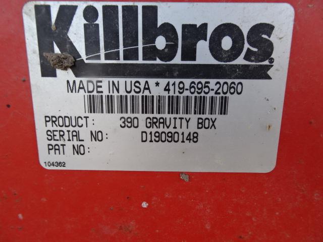 KB 390 GRAVITY BOX ON KB 1386 GEAR & KSI 0806-16’ SEED CONVEYOR