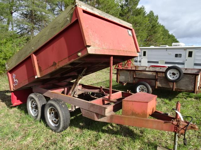 2004 US CARGO 10’ HYD. DUMP TRAILER  TANDEM AXLE