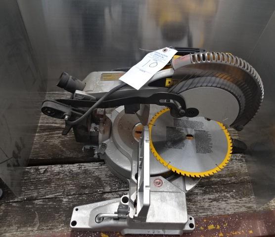 10. DEWALT MITRE SAW W/ BLADE