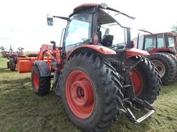 KUBOTA M135 GX MFWD LOADER TRACTOR  ONLY 870 HOURS  1 OWNER