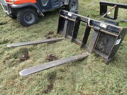 SET HD PALLET FORKS EURO MT.