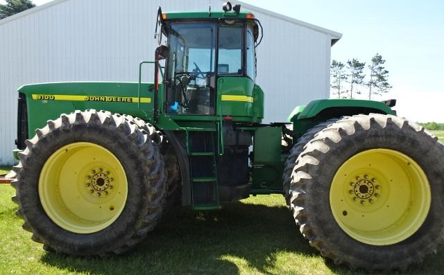 1998 JD 9100 4WD ARTICULATE TRACTOR  5895 HRS  2 ND. OWNER