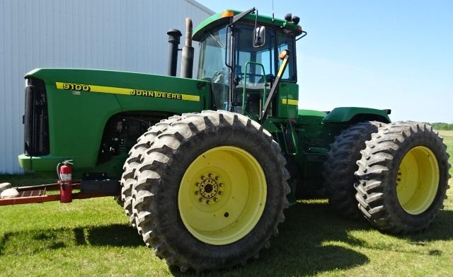 1998 JD 9100 4WD ARTICULATE TRACTOR  5895 HRS  2 ND. OWNER