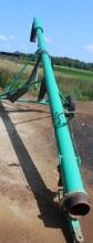 HOULE/GEA 8”X30’ MANURE FILL PIPE ON TRANSPORT