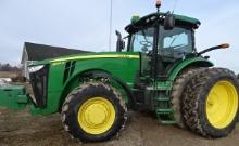 2012 JD 8235R MFWD TRACTOR