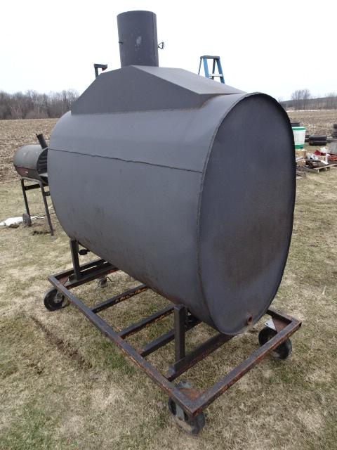 TAYLOR-BILT CHARCOAL SMOKER/COOKER