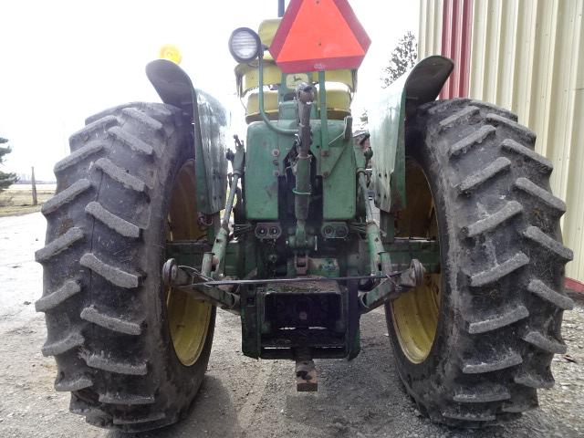 1966 JD 3020 DSL. TRACTOR, 7775 HRS