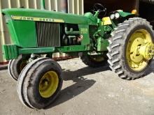 1966 JD 3020 DSL. TRACTOR, 7775 HRS