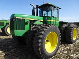 1988 JD 8650 4X4 ARTICULATE TRACTOR