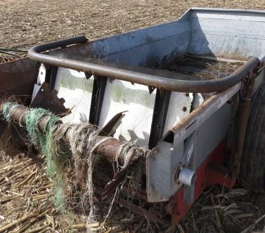 NEW IDEA 3722 S/A MANURE SPREADER, SLOP GATE, 540 PTO