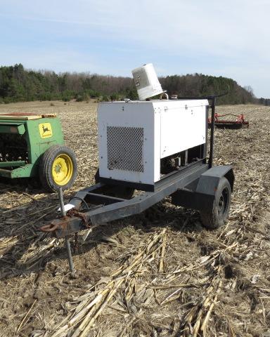 HOBART 400 GAS PORTABLE WELDER/GEN, FORD IND. MOTOR, S/A