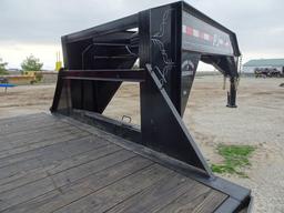 *2011 PJ 28’ FLATBED GOOSENECK TRAILER