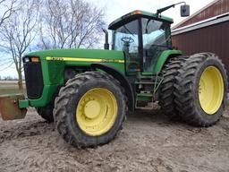 1997 JD 8300 MFWD TRACTOR