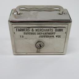 Farmers & Merchants Bank Savings Department Jefferson Wis