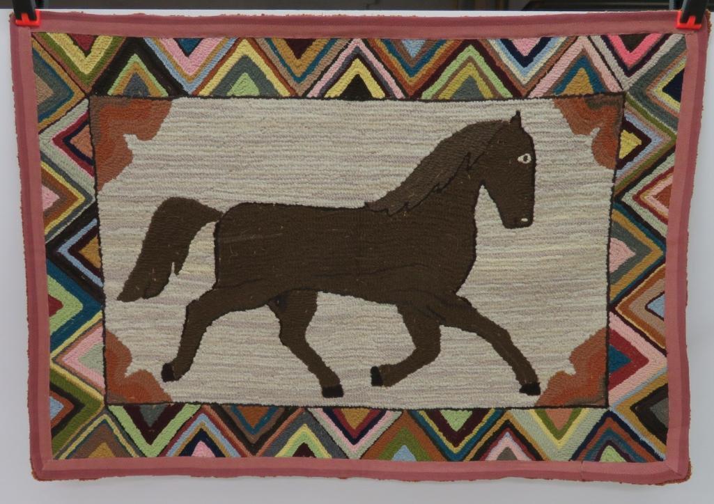 Horse Hook rug