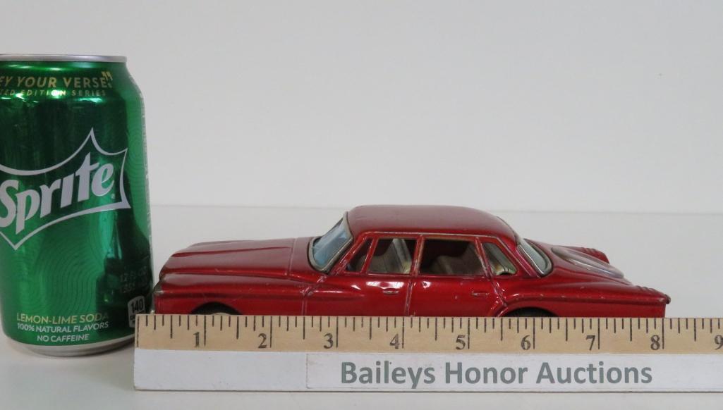 1961 Bandai tin friction toy Plymouth Valiant