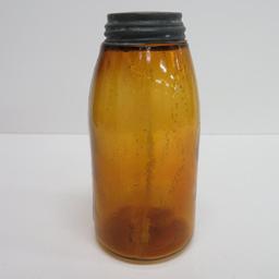 Amber Mason's half gallon canning jar, November 30, 1858