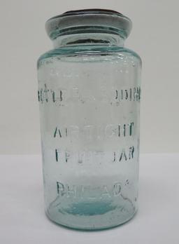 Potter & Bodine's Air Tight fruit jar