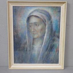 Spicuzza pastel of a woman