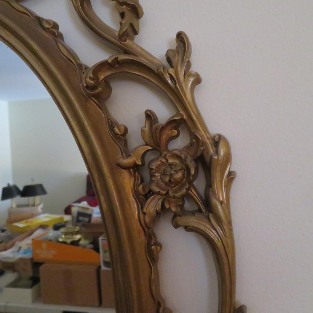 Mirror and sconce