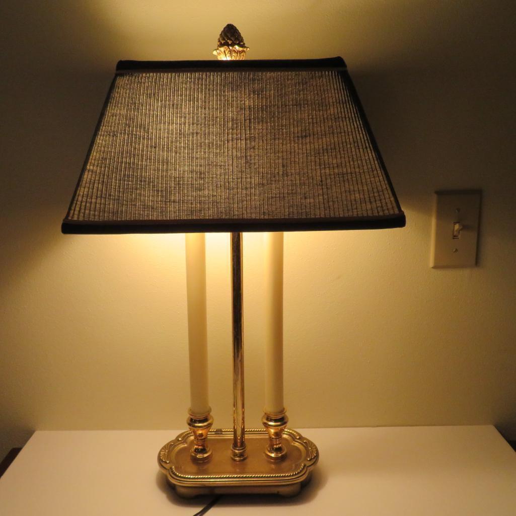 Two table lamps