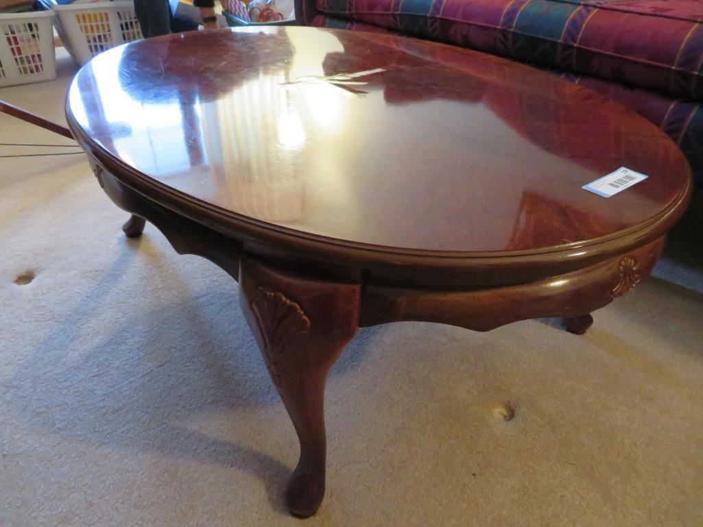 Oval Sofa Table